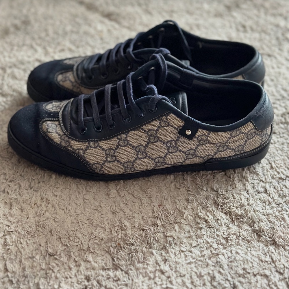 Gucci Canvas leather sneakers